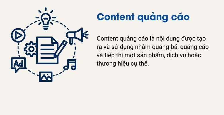 Khái niệm về content quảng cáo