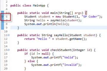 Hướng dẫn debug code trong eclipse – GP Coder (Lập trình Java)